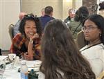 Industry leaders meeting with students